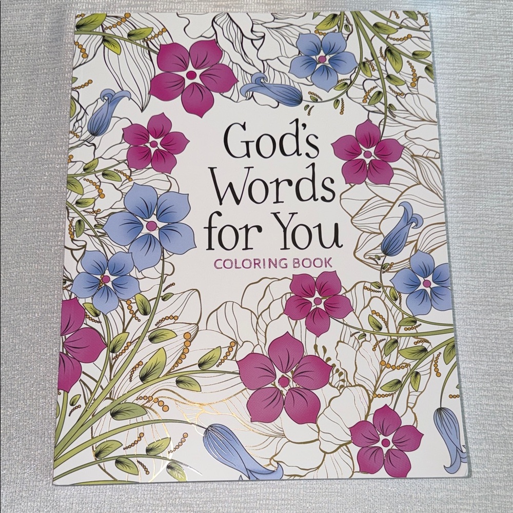 God's Words for You Coloring Book